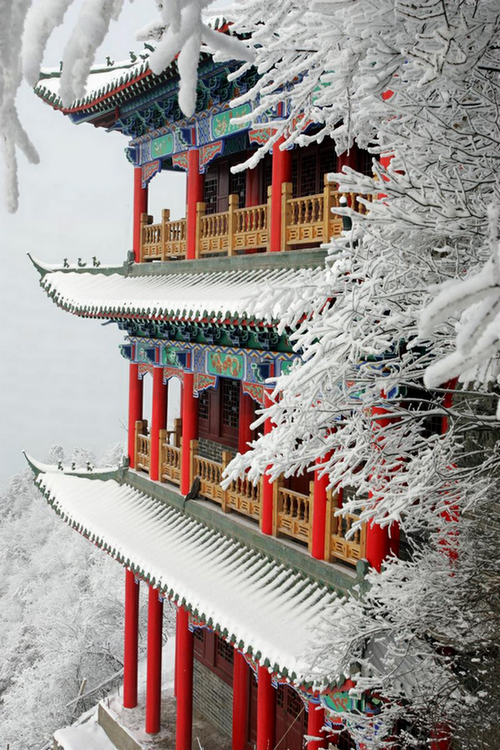 Temple in Winter